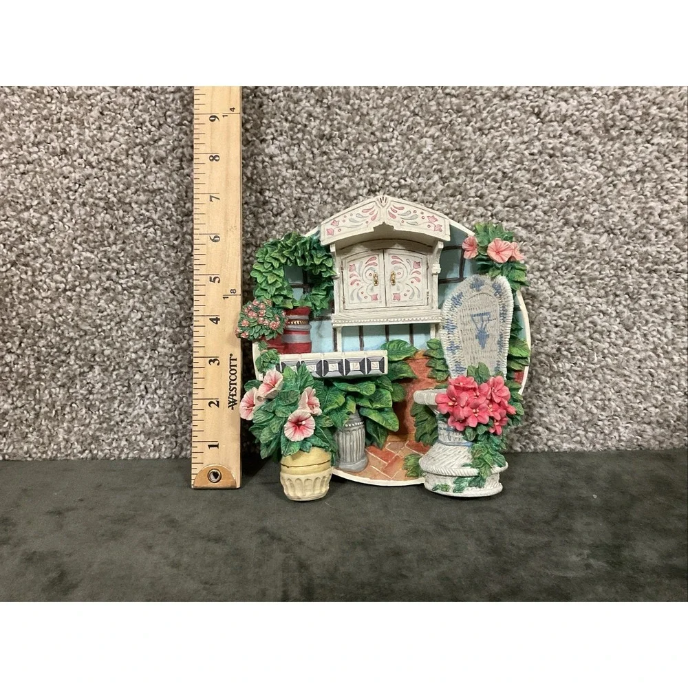 1996 Hamilton Collection Kittens‎ in the Plants Knick Knack Kitty Cats Yencho